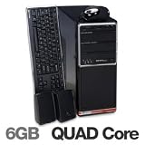 Gateway DX4710-05 Desktop Computer - Intel Core 2 Quad Q6600 2.40GHz, 6GB DDR2, 640GB, DVDRW-RAM-Labelflash, Vista Home Premium 64-bit SP1