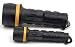 Dorcy 41-5982 2D/2AA Rubber Flashlight Combo with Batteries, 2-Pack