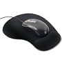 TRIXES Tapis de souris avec repose-poignet en gel confort pour PC noir