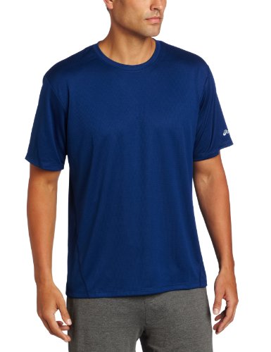 Asics Men's Core Short Sleeve Tee (Medium, Royal Blue)