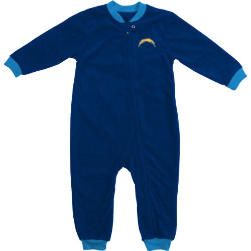 Reebok San Diego Chargers Infant Long Sleeve Blanket Sleeper Infant 18 Months