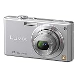 Panasonic Lumix DMC-FX37 Digitalkamera (10 Megapixel, 5-fach opt. Zoom, 2,5 Display, Bildstabilisator) silber