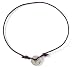 Sterling Silver Leather Adjustable 