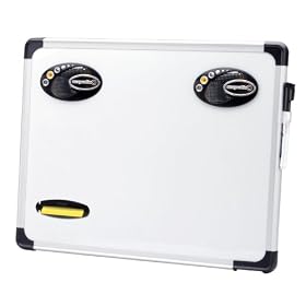 Magnetico H4050M+S 16-by-20-Inch Magnetic Dry Erase Board with Personal Stereo Speakers