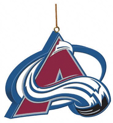 Buy Colorado Avalanche 3D Logo Ornament by FansEdge
