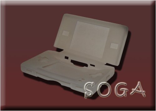 CLEAR WHITE SILICONE SKIN CASE NINTENDO NDS LITE DS