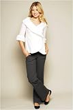 The Elly B. Under the belly Pant Twill Pant with Novelty Front Pockets