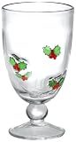 Artland Williamsburg Holly Days Ice Tea, Set of 4