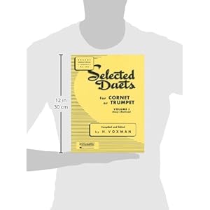 Selected Duets for Cornet or Trumpet: Volume 1 - Easy to Medium (Rubank Educational Library)