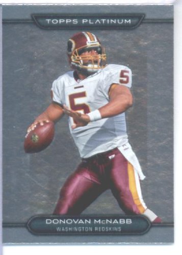 2010 Topps Platinum Football Card #159 Donovan McNabb Washington Redskins