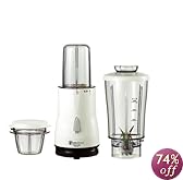 TESCOM ミニレシピ付き ミル&ミキサー TML160-W ホワイト