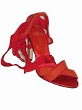 TANIA SPINELLI HH Sandal in Red Suede TS 110