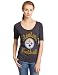NFL Pittsburgh Steelers Heather Vintage Thermal Sleeve Athletic Tee ...