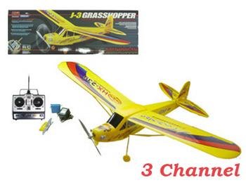 41UMnDqUM8L RC Grasshopper J 3 Airplane Ready To Fly