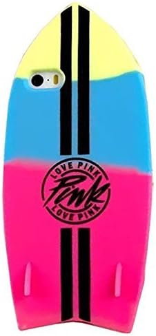 Jicheng Electronic for IPhone 6S Case PINK Series Surfboard Victoria's Secret Silicone Back Cover Case for Apple iPhone 6 6S-Surfboard Blue