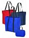Foldable Tote bag with Full Length Shoulder Handle