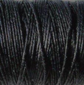 Waxed Irish Linen-Black. Sold per 10 yards of 4-ply