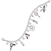 Show Your Style Fashion Charm Bracelet: Unique Gift For Her by The Bradford Exchange