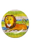 Emily Green Lion Plate