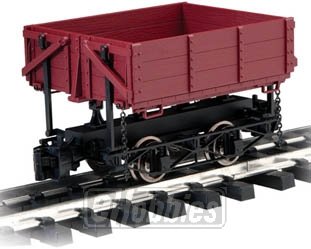 1:20.3 Wood Side Dump Car, Brown