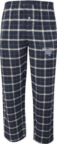 Buy Middle Tennessee State Blue Raiders Crossover Flannel Pants