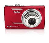 Kodak M380 Easyshare Digitalkamera (10 Megapixel, 5-fach opt. Zoom, 7,6 cm (3 Zoll) Display) rot