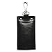 ZYSUN Genuine Leather Key Holder Wallet Slim Compact Key Case Pouch With Six Key Hook(ZYSUN-yaoshibao,hei)