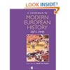 A Companion to Modern European History, 1871-1945 (Blackwell Companions to History)