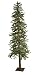 7' Pre-Lit Frosted Alpine Artificial Christmas Tree - Clear Lights