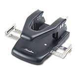 22-Sheet Capacity Automatic Centering Steel 2-Hole Punch - 1/4 Holes, Steel, Black(sold in packs of 3) 22-Sheet Capacity Automatic Centering Steel 2-Hole Punch - 1/4 Holes, Steel, Black(sold in packs of 3)