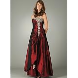 GatheredRhinestoneFlowerFormalforBridesmaidFormalProm