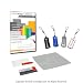 JAVOedge Apple iPhone Mirror Screen Protector +Microswipes Variety (4-pack) Bundle