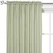 Room Essentials Barnett Window Panel Pair - Green (40x63")