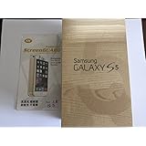 Samsung Galaxy S5 SM-G900F Factory Unlocked Cellphone, International Version, Retail Packaging, 16GB, Black