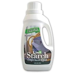 Linit Crisp Classic Finish Liquid Laundry Starch 64oz (Pack of 3)