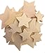 Darice Wood Cutout Star Assorted Styles ,1 to 4 inches each