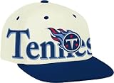 Tennessee Titans Reebok Throwback Team Name & Logo Snap Back Hat
