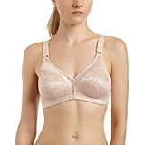 Bali Women's Double Support Spa Closure Wire-Free  Bra, Soft Taupe, 34DD