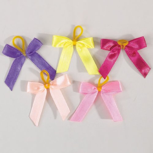Childrens Toyshop  Pet Supplies : Top Performance 3/8 In Multi-Colored Bows 100/Pkg