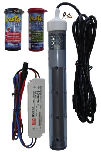 TechniChlor 220 Hot Tub and Spa Saltwater System Chlorine Generator, Natural Chlorinator Makes Chlorine Out Of Salt, features Boost Mode and 220 VAC