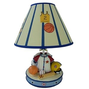 Star Player Lamp Base and Shade - Children's Bedroom - Home Decor