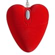 Velvet Heart USB optical mouse - Fun Series