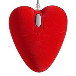 Velvet Heart USB optical mouse - Fun Series
