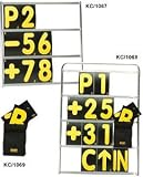 OMP Racing OMP-KC/1069 Spare cards for pit board