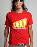 Bunker Mentality 'Golfadelic' T-Shirt Red M