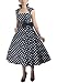 Plus size Rockabilly Party Dress polka dot Belted Swing dress 18W/2XL Plus size Rockabilly Party Dress polka dot Belted Swing dress 18W/2XL