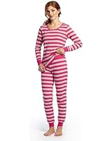 Leveret Women's "Fitted Striped" Pajama 100% Cotton (XS-XL)