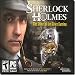 Sherlock Holmes Silver Earring