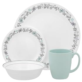 Buy Corelle Livingware 16-Piece Dinnerware Set, Service for 4, Day Dream now!