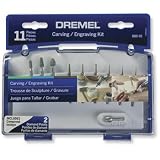 Dremel 689-01 11-Piece Rotary Tool Carving and Engraving Kit
